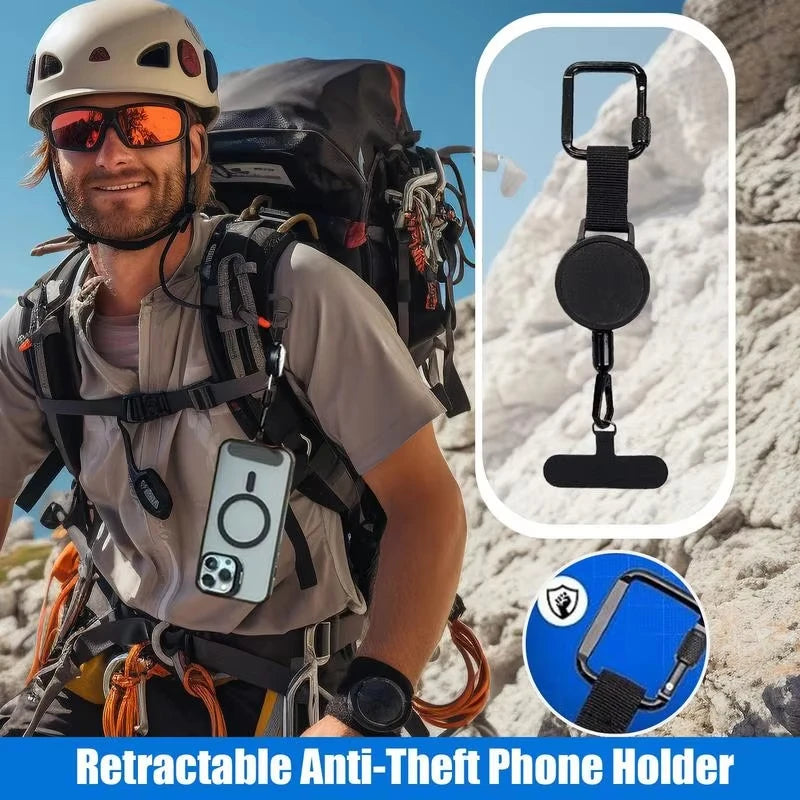 Anti-Theft Retractable Phone Strap